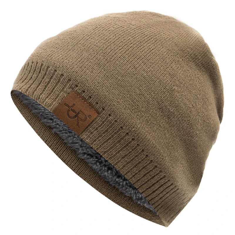 Unisex fleece lined knit beanie, product photo 9