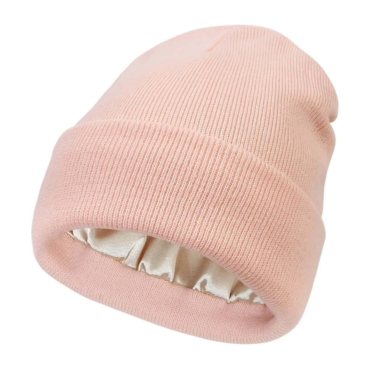 Women's satin lined beanie, product photo 8
