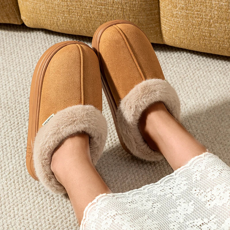Women's fleece lined slipper boots in US 5.5 to 13