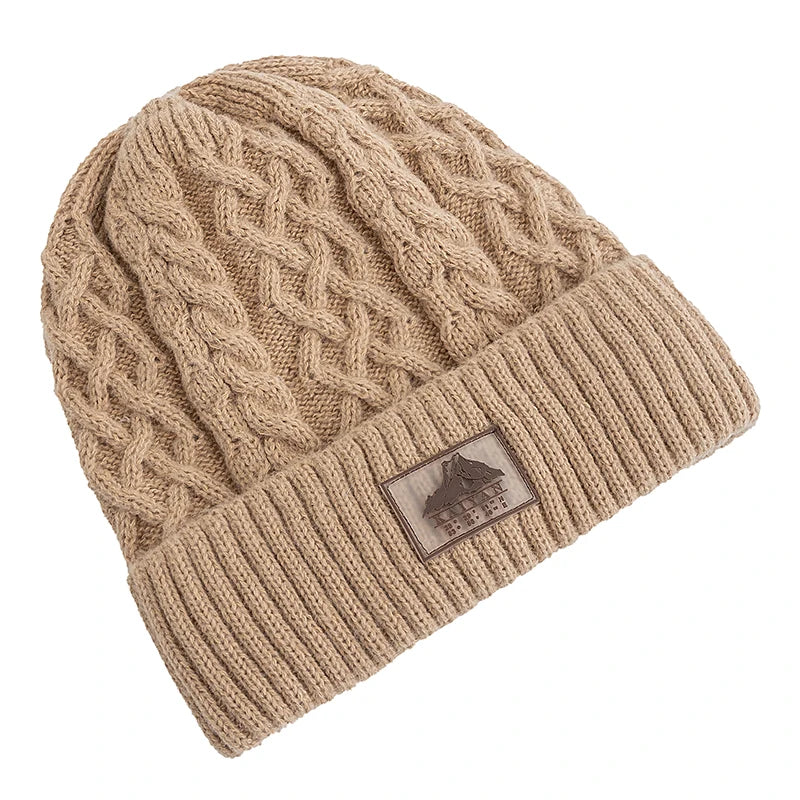 Deep fit ski beanie that covers the ears