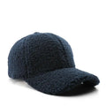 Women's faux lamb wool baseball cap, product photo 17