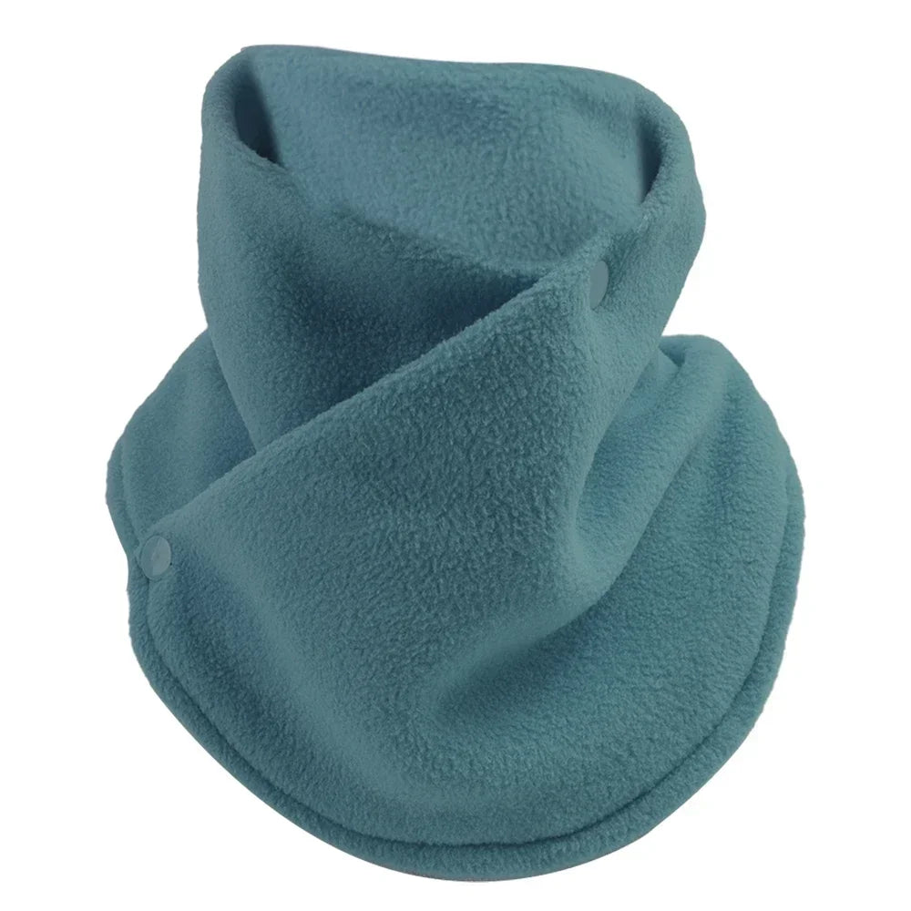 Closed loop lamb fleece snood, one size